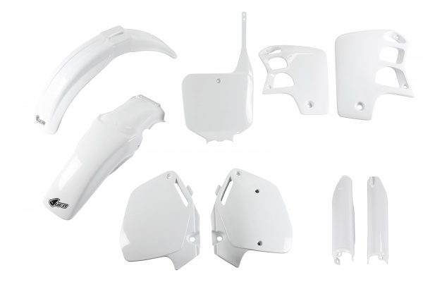 Full Plastic Kit white for Honda CR 500 R (1995-00)